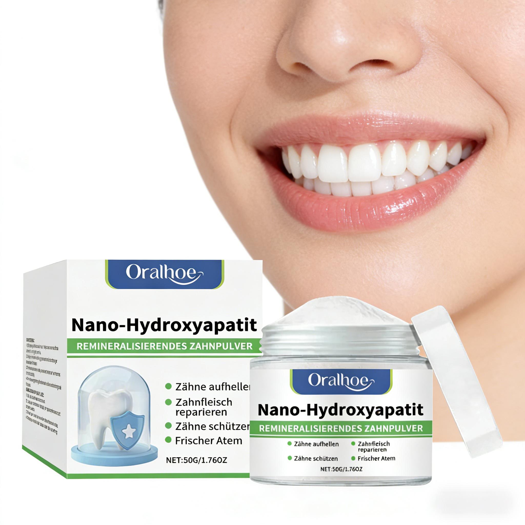 Teeth Whitening Zimba - Poudre blanchissante Oralhoe pour les dents,