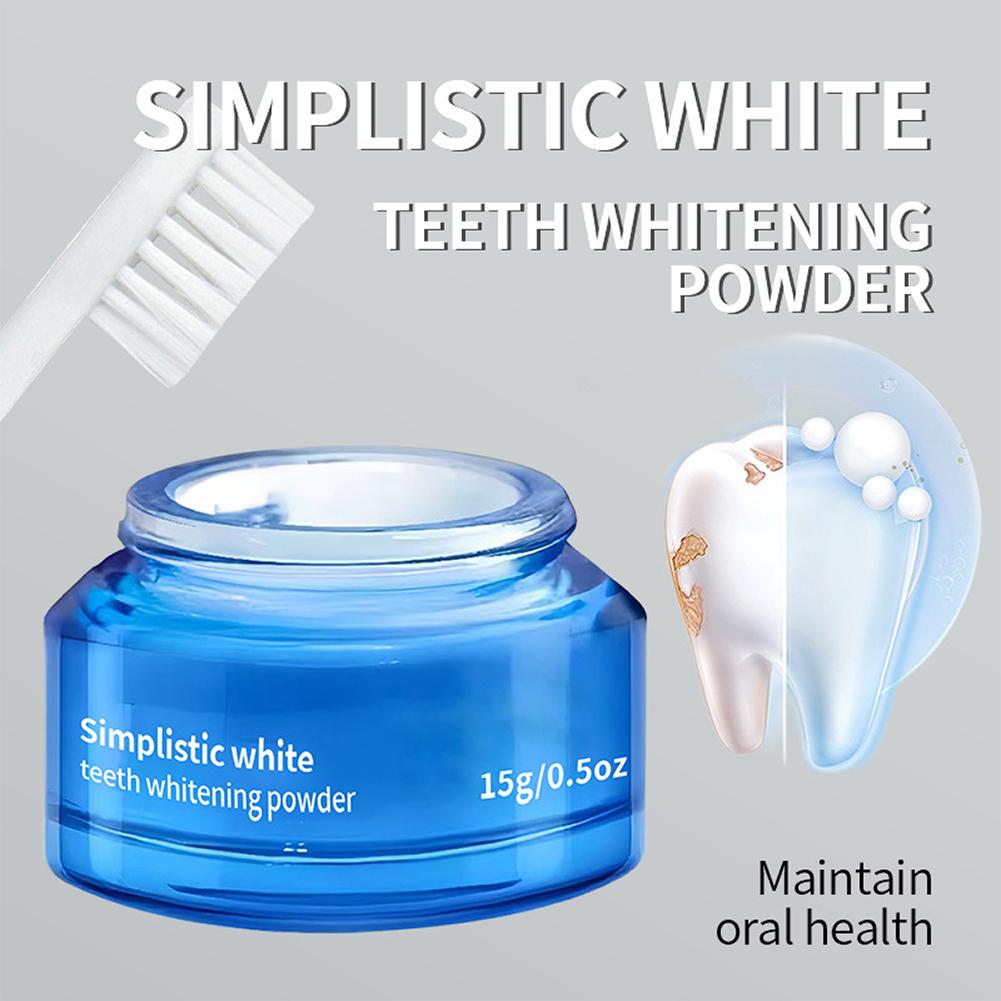Teeth Whitening Zimba - Poudre blanchissante simplifiée pour les dents