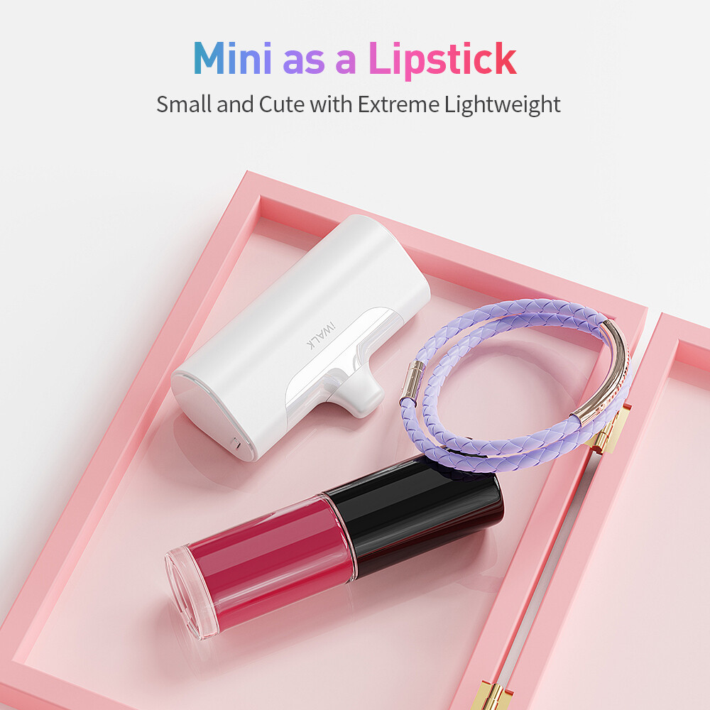 iWALK Mini chargeur portable 4 - Led Mouth Tray avis et prix