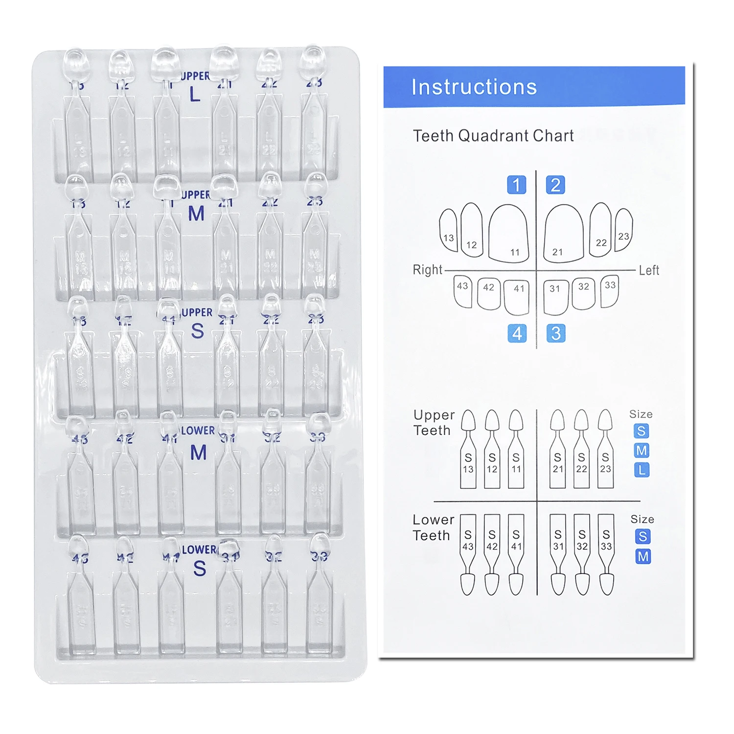 Kit de moules pour placage den - Teeth Whitening Procedure avis et prix