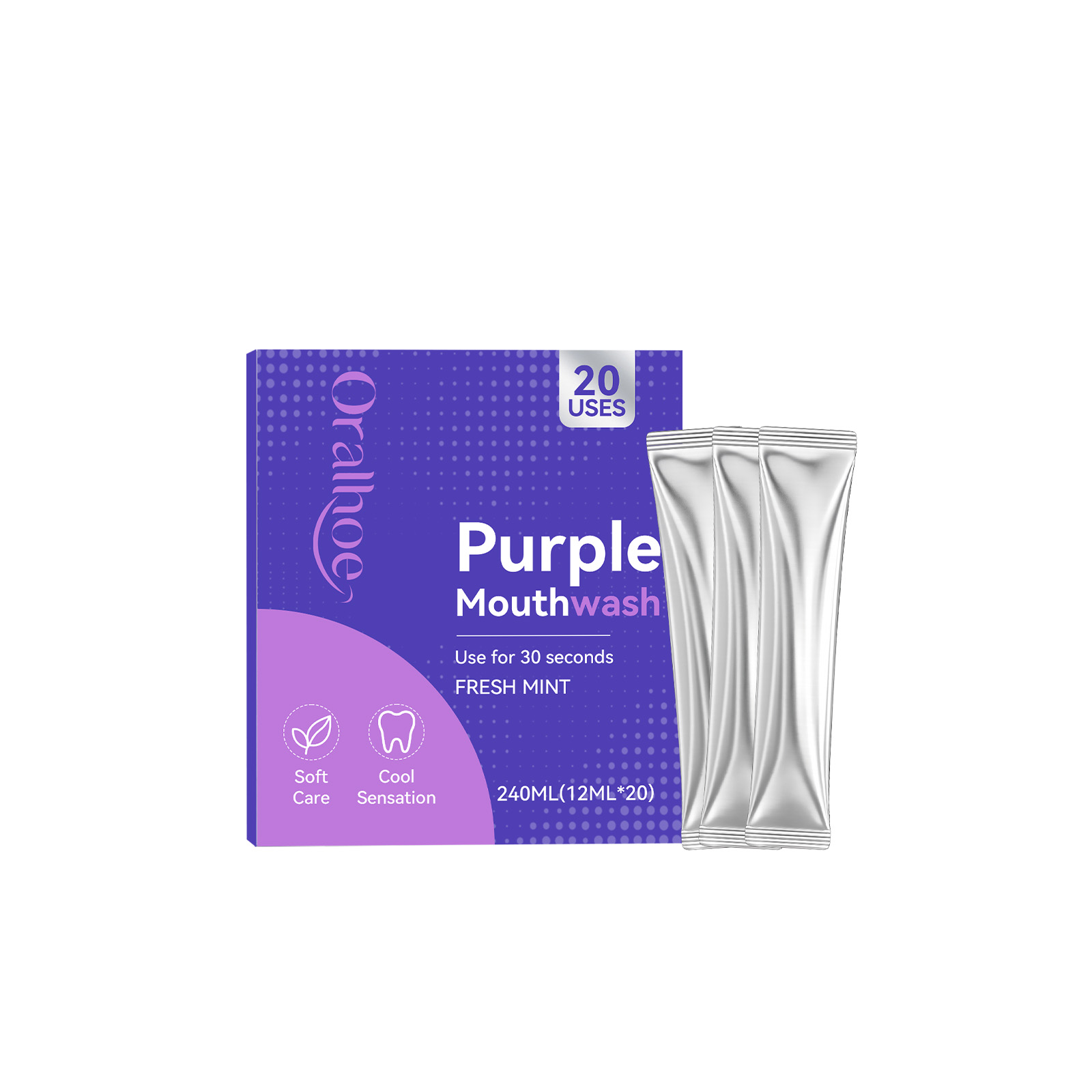 20 bouchons de bain de bouche  - Teeth Whitening Natural avis et prix