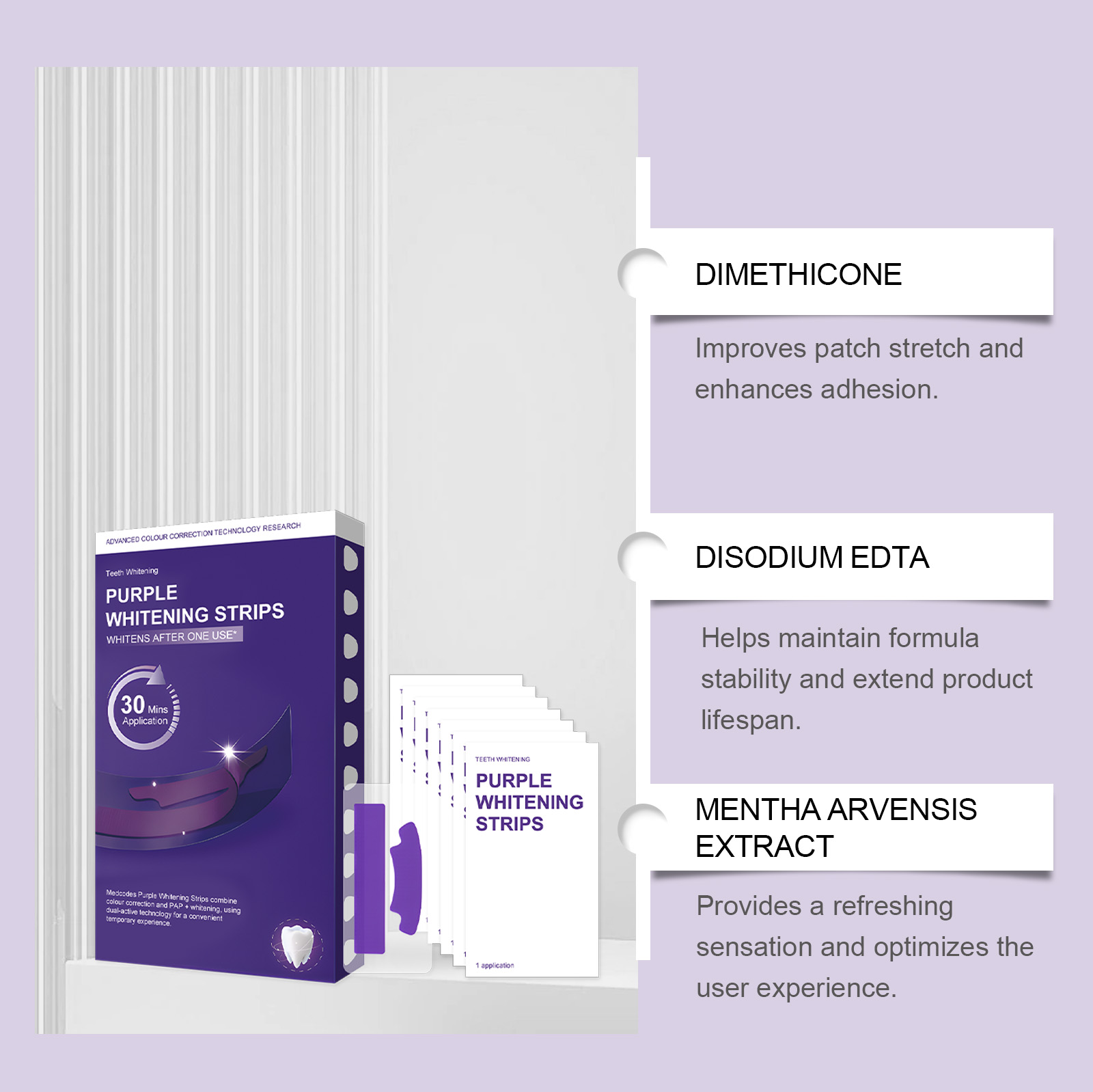 Bandes blanchissantes pour les - Teeth Whitening Quick avis et prix