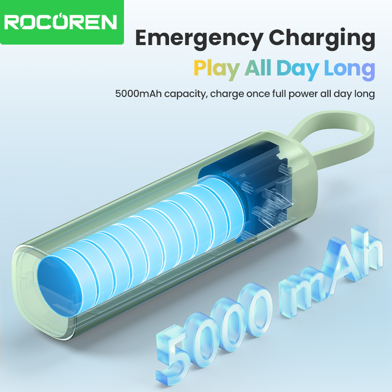 ROCOREN Batterie externe compa - Led Mouth Tray avis et prix