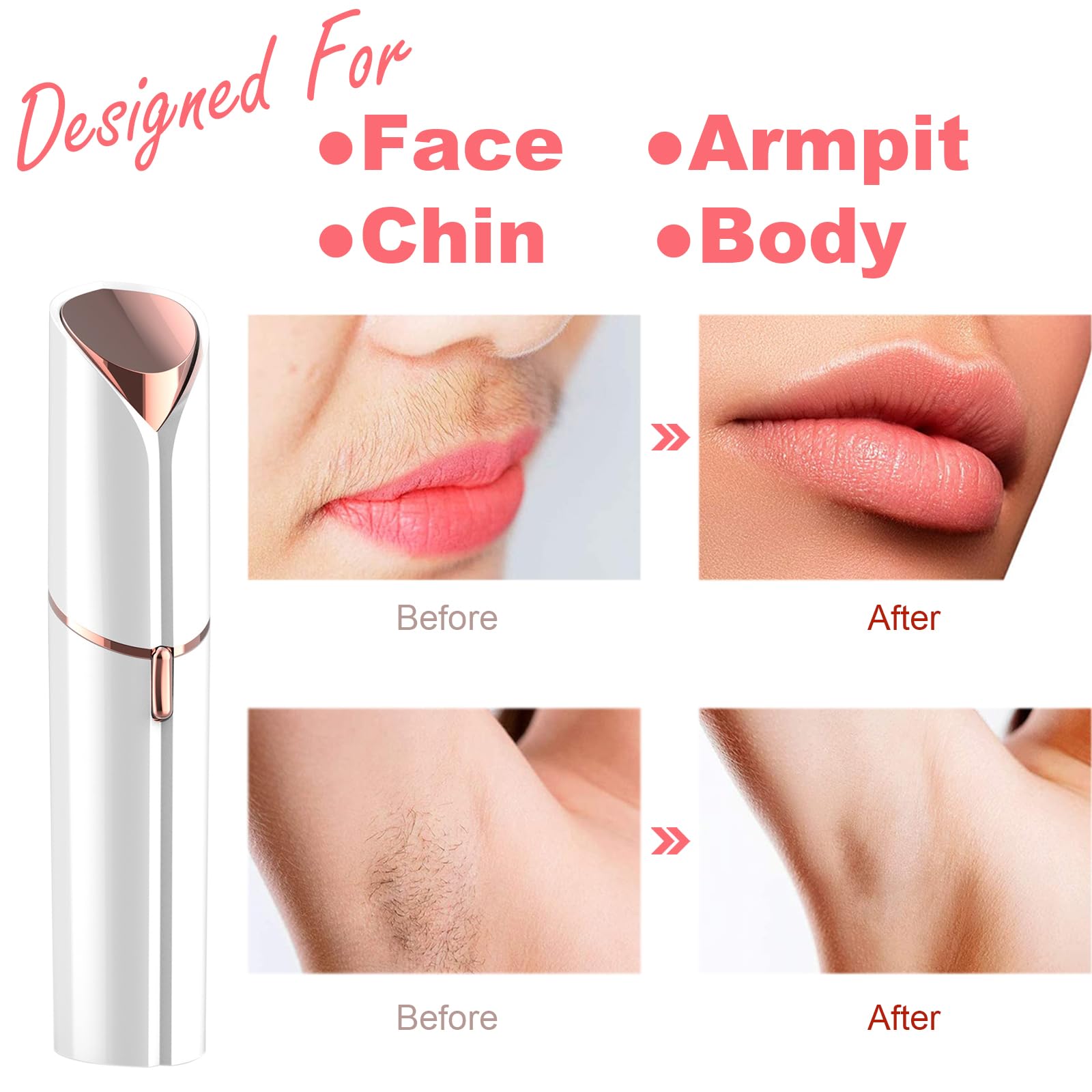 Rasoir électrique pour femmes, - Led Mouth Tray avis et prix