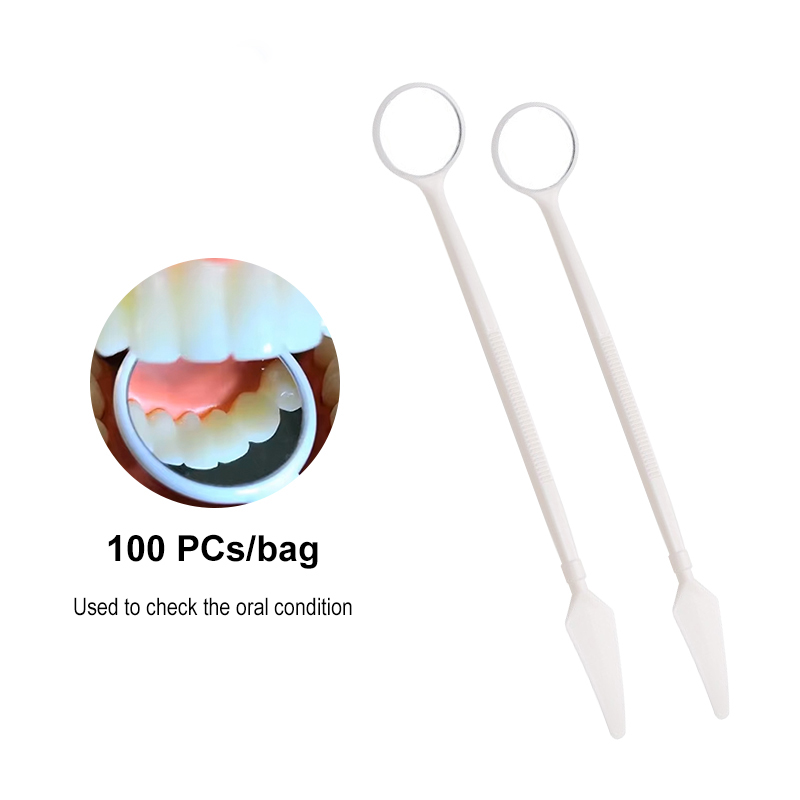 100 pièces/sac Miroirs buccaux - Teeth Whitening For Photos avis et prix