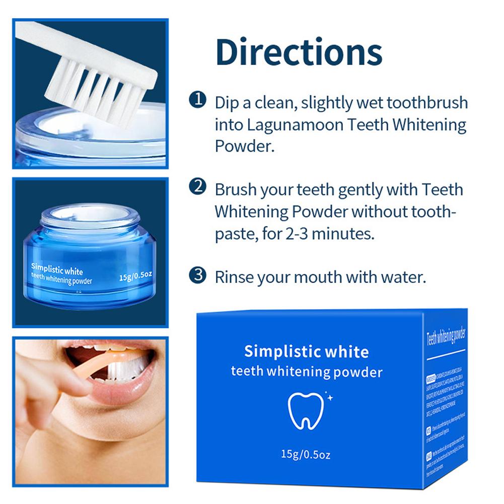 Poudre blanchissante pour les  - Teeth Whitening Zimba avis et prix