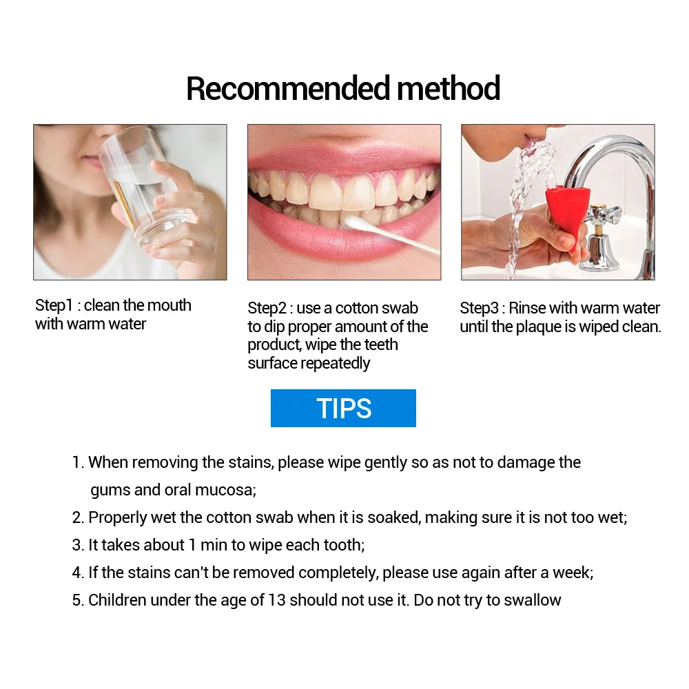 FTEENPLY poudre d'essence de b - Teeth Whitening Procedure avis et prix