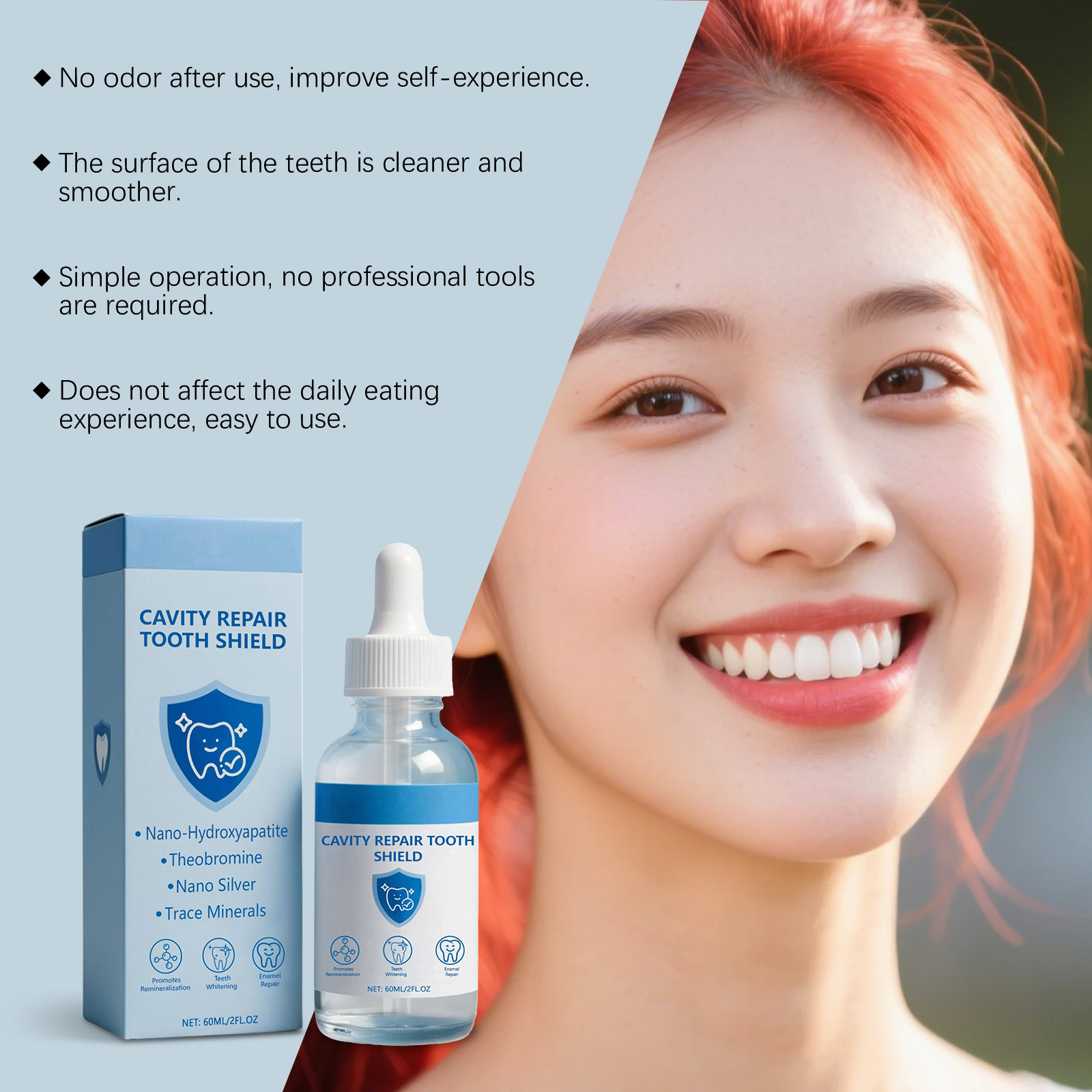 Sérum Réparateur de Cavités De - Teeth Whitening Essence avis et prix
