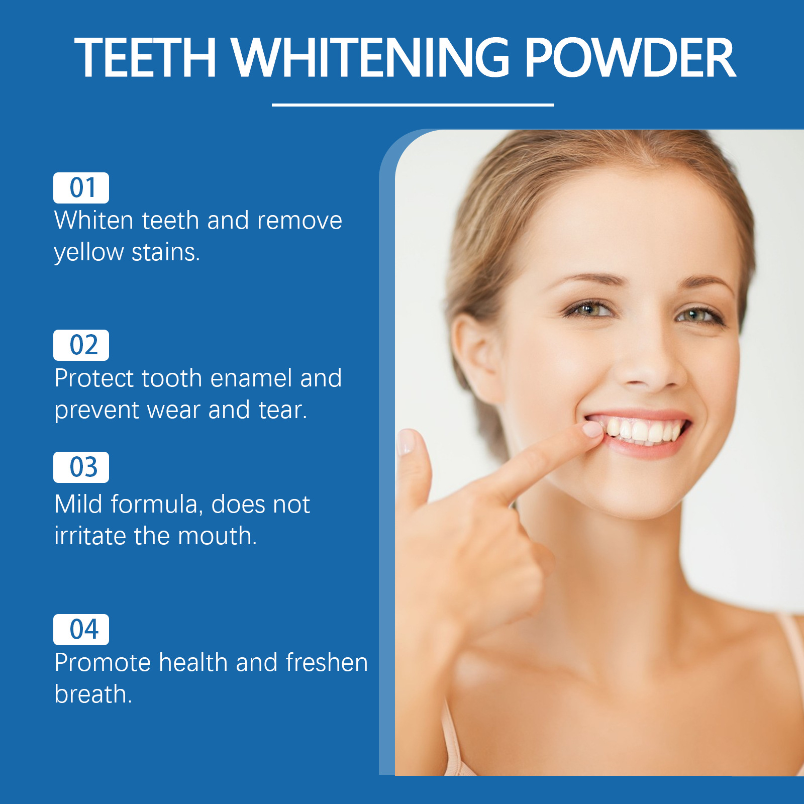 ORALHOE Poudre blanchissante p - Teeth Whitening Zimba avis et prix