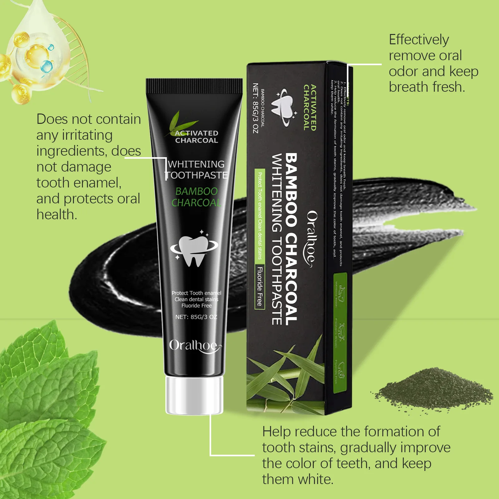 Dentifrice blanchissant, adsor - Teeth Whitening Natural avis et prix