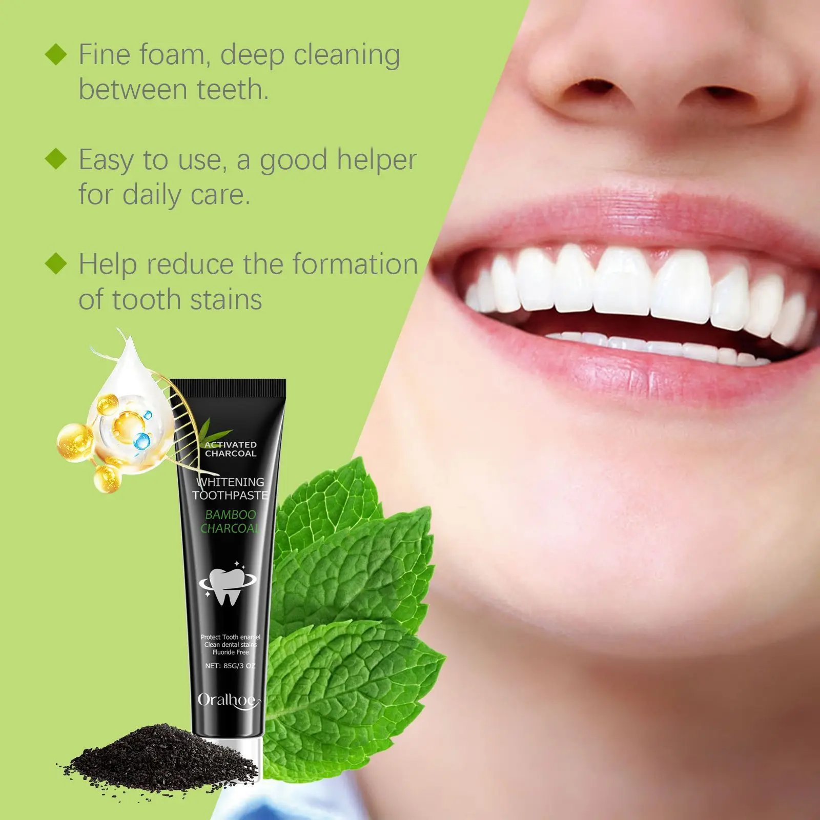 Dentifrice blanchissant, adsor - Teeth Whitening Natural avis et prix