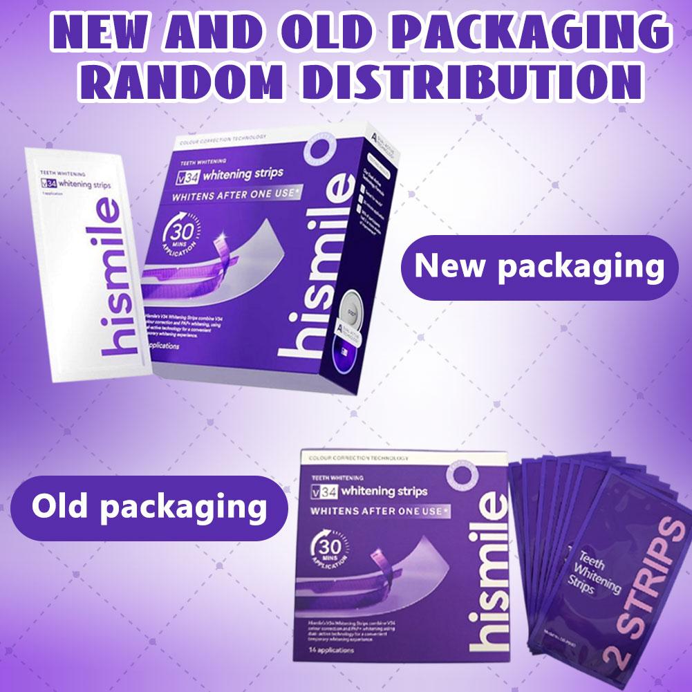 Bandes blanchissantes violette - Teeth Whitening Strips avis et prix