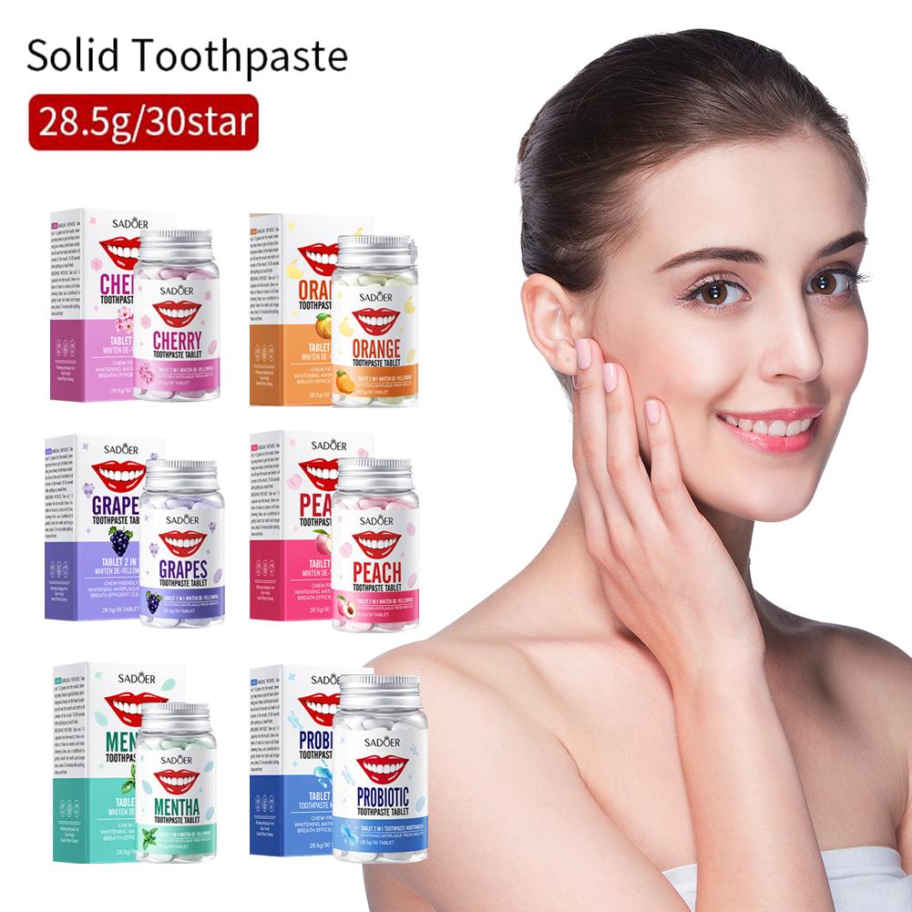 Comprimés de dentifrice solide - Teeth Whitening Procedure avis et prix