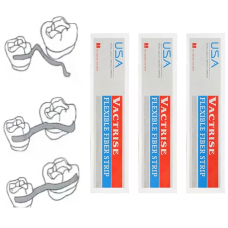 1-10 pièces Bande de fibre den - Teeth Whitening Strips Lumineux avis et prix